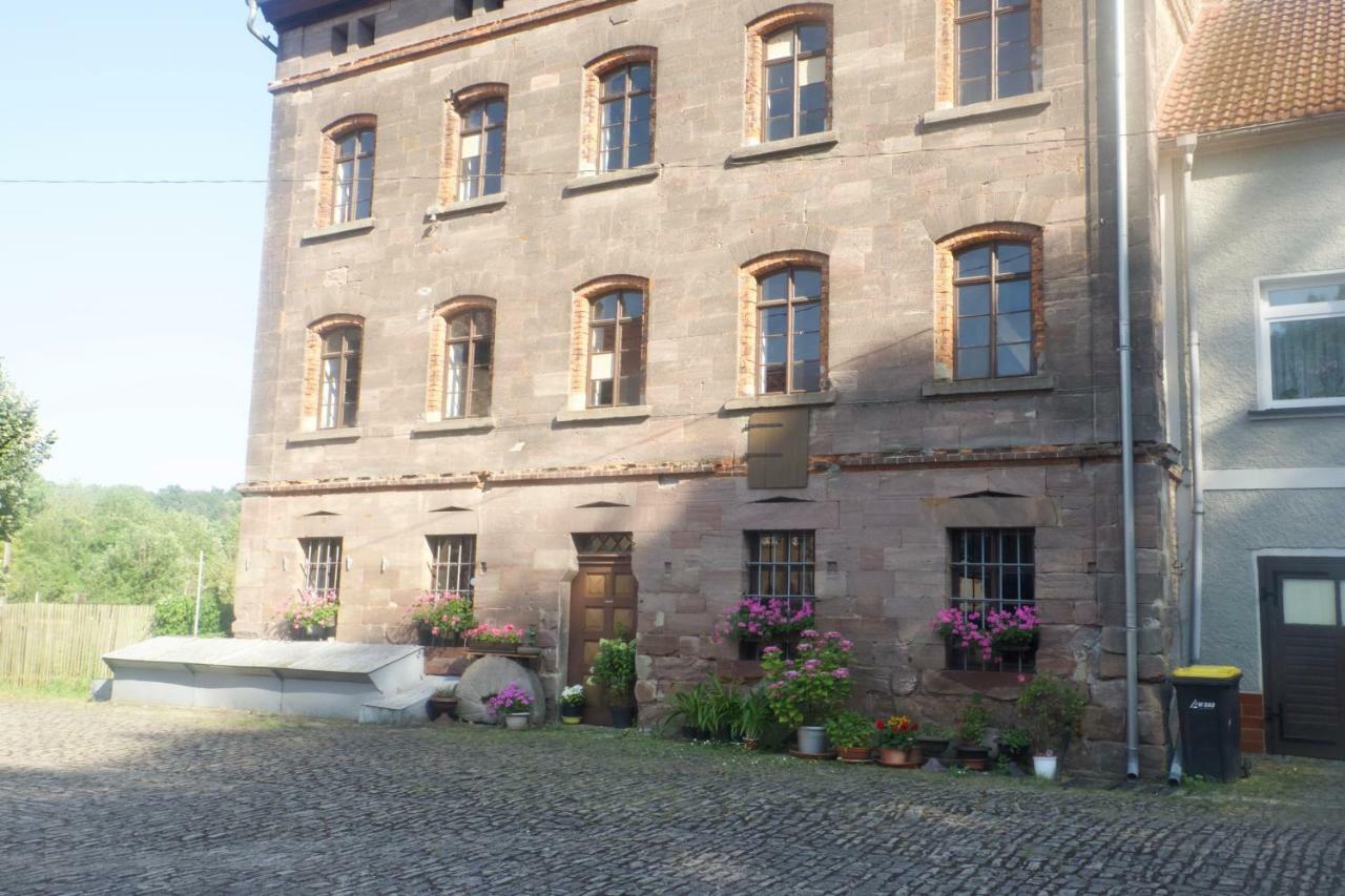 Ferienwohnung Kroppenmuehle Schoenburg Bagian luar foto